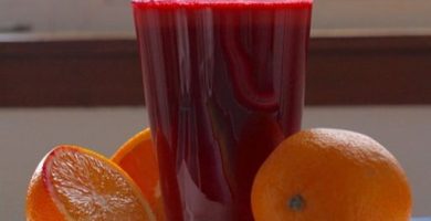 jugo de remolacha zanahoria y naranja para la anemia